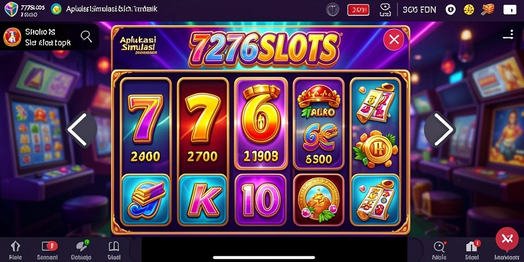 Tampilan menarik dari gameplay 7276SLOTS yang mendebarkan.
