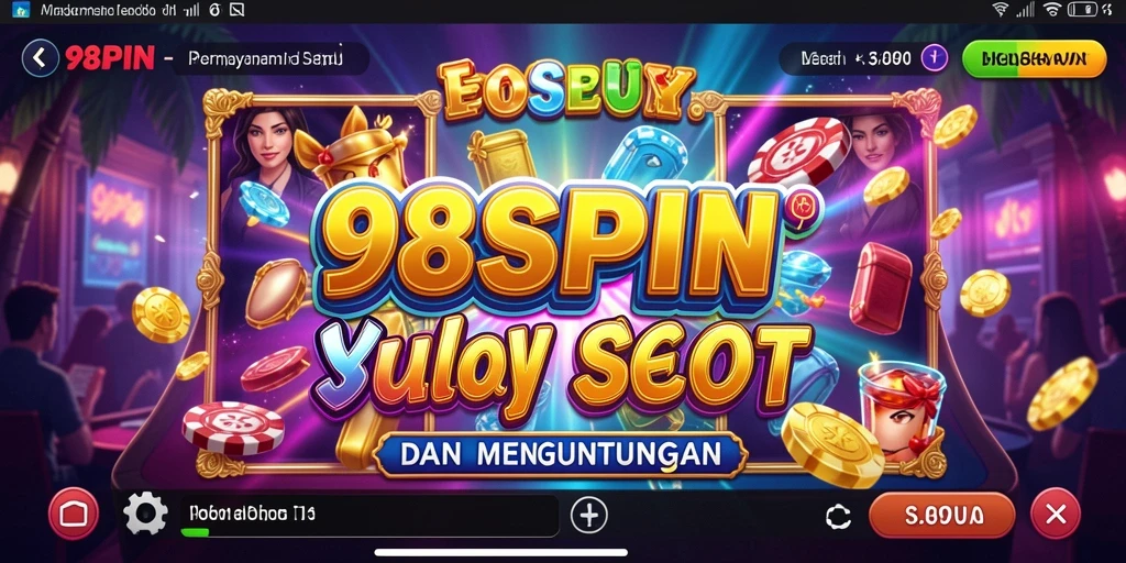 Gameplay seru 98SPIN dengan berbagai tema slot yang menarik.