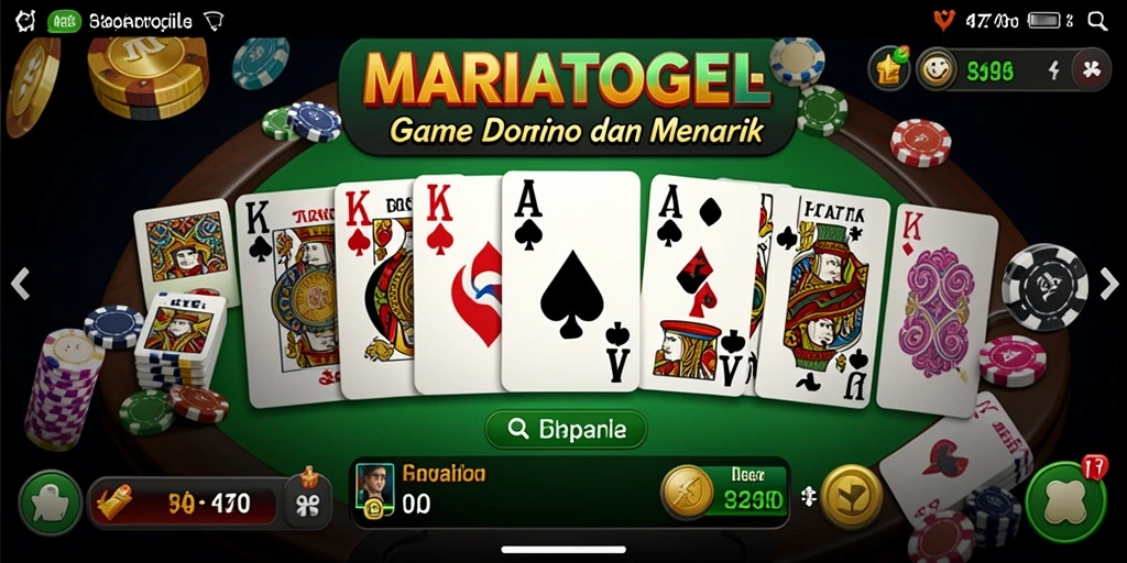 Tampilan gameplay seru di MARIATOGEL dengan grafis yang menarik.